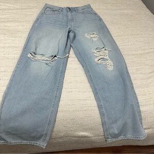 NWOT SO Light Wash Ripped Boyfriend Jeans